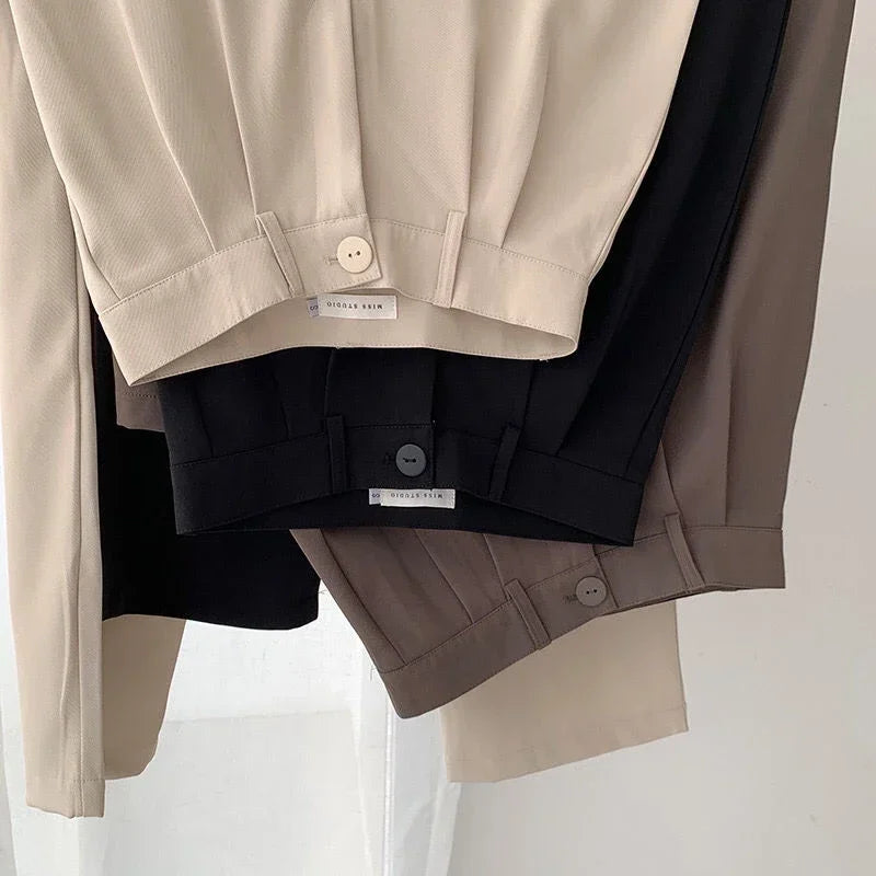 HELIAR Women’s High Waist Suit Pants